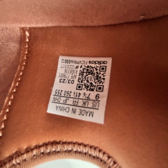 Adidas NMD_R1 shoes, specifically identified in the "Raw Pink" or "Salmon - Picture 6 of 16